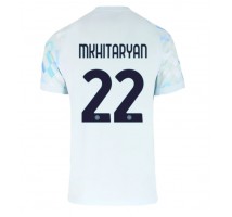 Inter Milan Henrikh Mkhitaryan #22 Koszulka Wyjazdowa 2025-26 Krótki Rękaw
